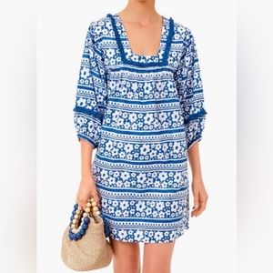 Tuckernuck Petal Paradise Catalan Beach Coverup Sz 3X - runs small like an xl